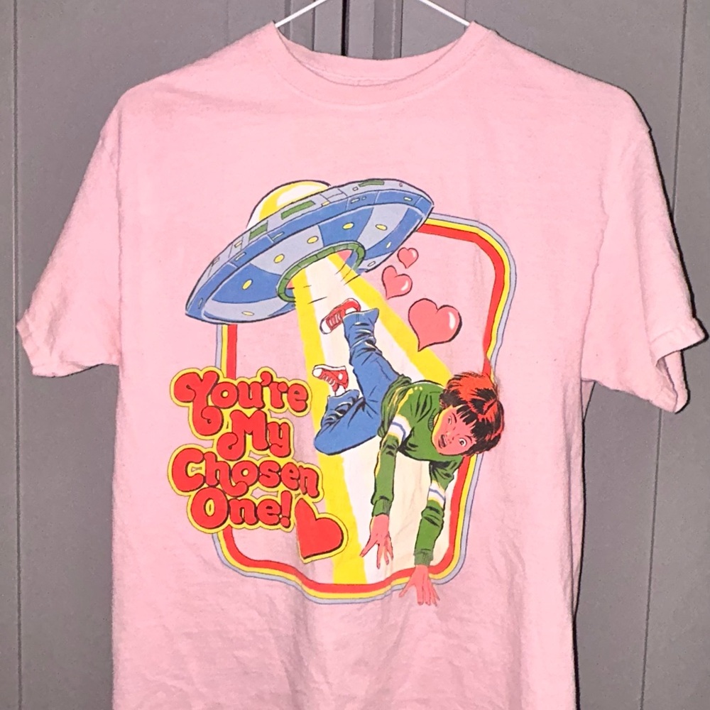 Pink Graphic Tee "You're My Chosen One"